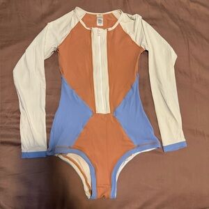 L*SPACE l space rashguard one piece mod swimsuit 10